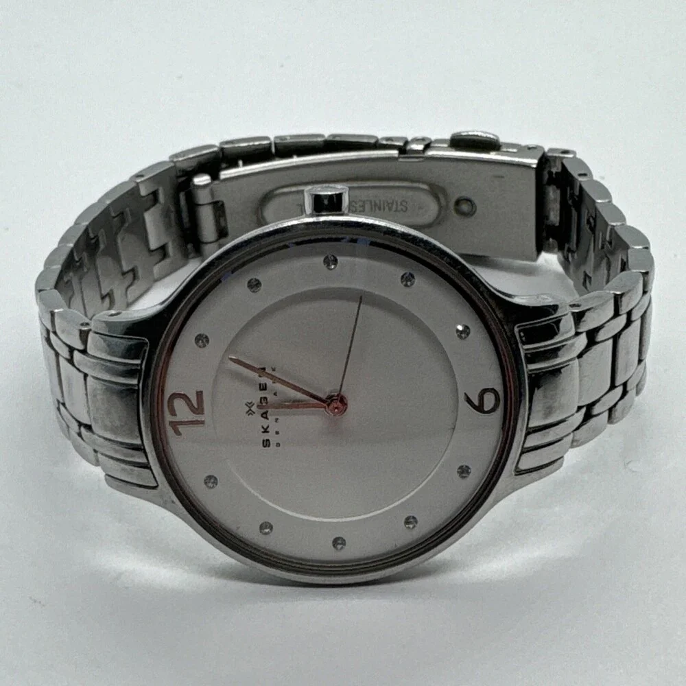 Skagen SKW2254 Women's Silver Stainless Steel Analog Dial Quartz Watch AEA242